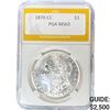Image 1 : 1878-CC Morgan Silver Dollar PGA MS63