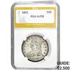 1831 Capped Bust Half Dollar PGA AU58