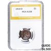 1914-D Wheat Cent PGA AU58