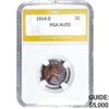 1914-D Wheat Cent PGA AU55