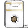 1858 Flying Eagle Cent PGA AU58