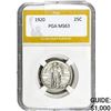 Image 1 : 1920 Standing Liberty Quarter PGA MS63