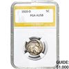 1920-D Buffalo Nickel PGA AU58