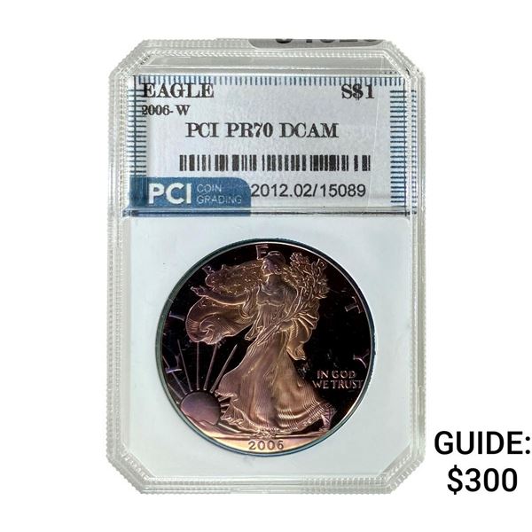 2006-W Silver Eagle PCI PR70 DCAM