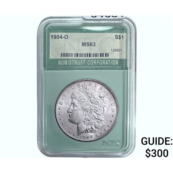 1904-O Morgan Silver Dollar PCI MS63