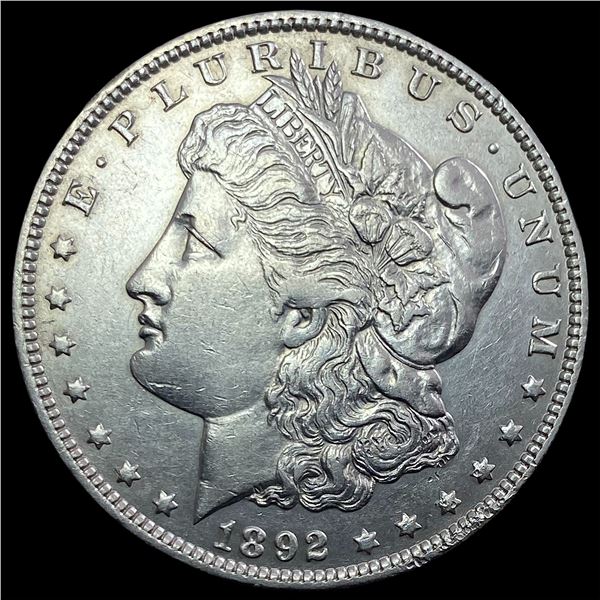 1892-O Silver Morgan Dollar CLOSE UNC