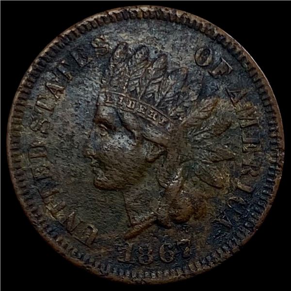 1867 Indian Head Cent HIGH GRADE