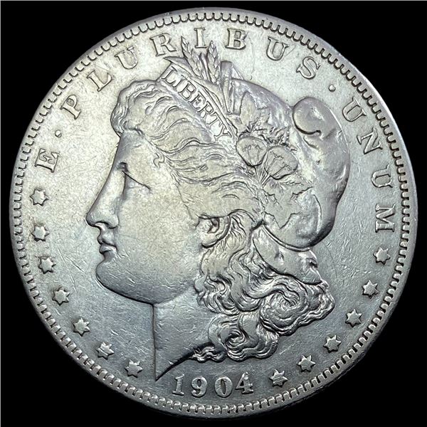 1904-S Silver Morgan Dollar ABOUT UNCIRCULATED