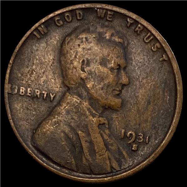 1931-S Lincoln Wheat Cent LIGHTLY CIRCULATED