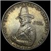 1920 Silver Pilgrim Half Dollar CHOICE AU