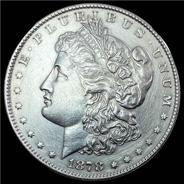 1878 8TF Silver Morgan Dollar CLOSELY UNC