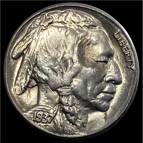 1937-S Buffalo Nickel CHOICE BU
