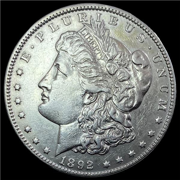 1892-S Silver Morgan Dollar CLOSELY UNCIRCULATED