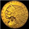 Image 1 : 1910 Indian Head Half Eagle $5 Gold CLOSELY UNCIRCULATED