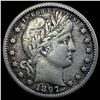 1897-S Silver Barber Quarter LIGHTLY CIRCULATED