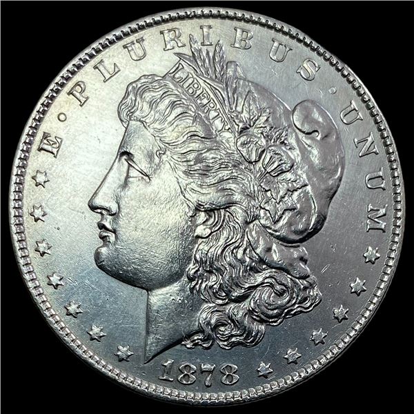 1878 8TF Silver Morgan Dollar CHOICE AU