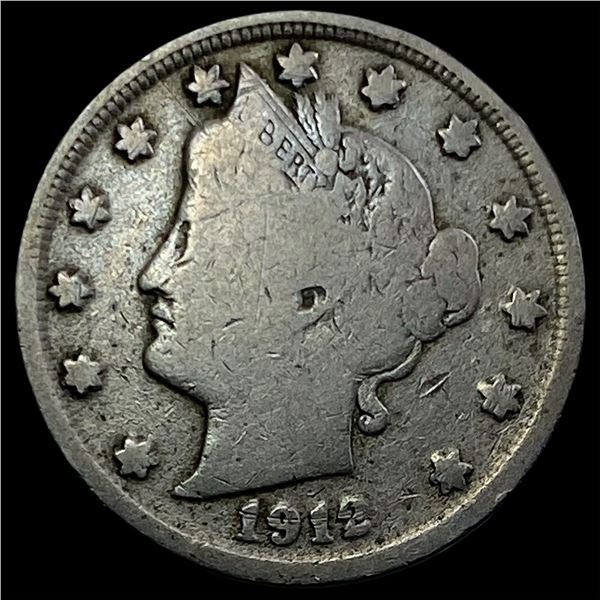 1912-S Liberty Head Nickel NICELY CIRC