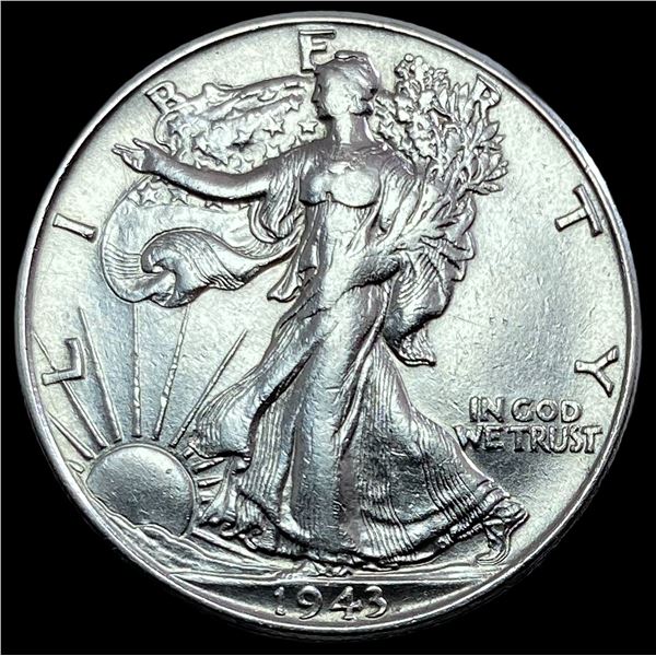 1943 Walking Liberty Half Dollar CLOSELY UNCIRCULATED