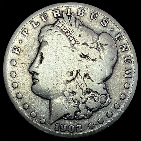 1902-S Silver Morgan Dollar NICELY CIRCULATED