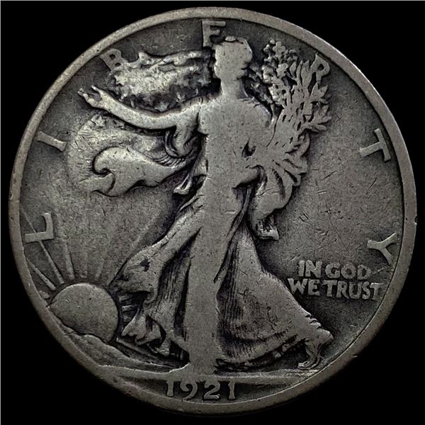 1921-D Walking Liberty Half Dollar NICELY CIRCULATED
