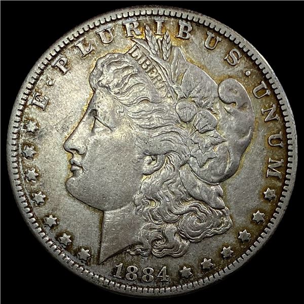 1884-S Silver Morgan Dollar NEARLY UNCIRCULATED