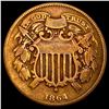 Image 1 : 1864 Small Motto Two-Cent Piece LIGHTLY CIRC