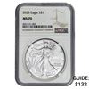 Image 1 : 2025 American Silver Eagle NGC MS70