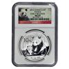 Image 1 : 2012 China Silver 10 Yen Panda NGC MS69 Early Release