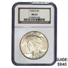 Image 1 : 1934-D Silver Peace Dollar NGC MS63