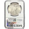 Image 2 : 1923 Silver Peace Dollar NGC MS65