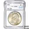 Image 1 : 1972 Eisenhower Dollar ICG MS66 Type 1 Rev