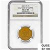 Image 1 : 1837 Half Cent of Copper NGC MS61 BN HT-73