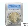 Image 1 : 1881-S Morgan Silver Dollar PCGS MS65