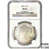 Image 1 : 1881-S Morgan Silver Dollar NGC MS66