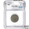 1865 Two Cent Piece ICG VF35