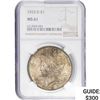 Image 1 : 1923-D Silver Peace Dollar NGC MS61