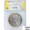 1935-S Silver Peace Dollar ANACS AU58