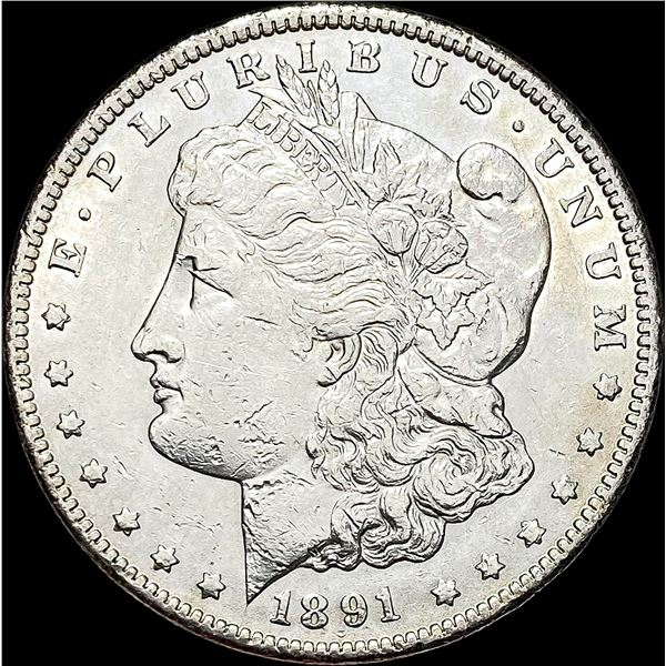 1891-CC Silver Morgan Dollar CLOSELY UNCIRCULATED