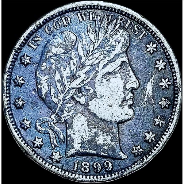 1899 Barber Half Dollar CHOICE BU