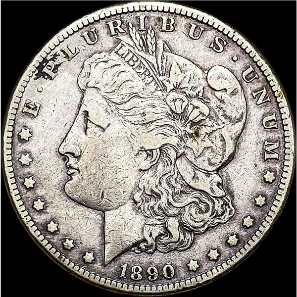 1890-CC Silver Morgan Dollar NEARLY UNCIRCULATED