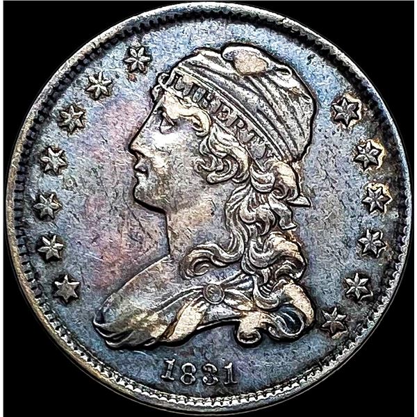 1831 Capped Bust Silver Quarter NEARLY UNCIRCULATED