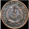 Image 2 : 1870 Bronze Two-Cent Piece NICELY CIRCULATED