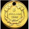 Image 2 : 1855 $3 Indian Princess Gold Dollar HIGH GRADE