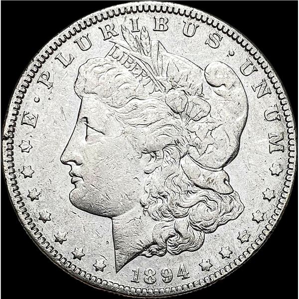 1894-O Silver Morgan Dollar NEARLY UNCIRCULATED