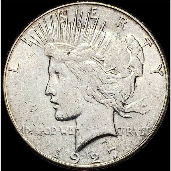 1927-S Silver Peace Dollar NEARLY UNCIRCULATED