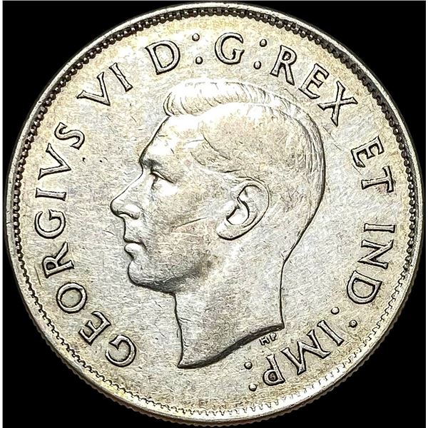 1947 Canada Silver 50 Cents HIGH GRADE