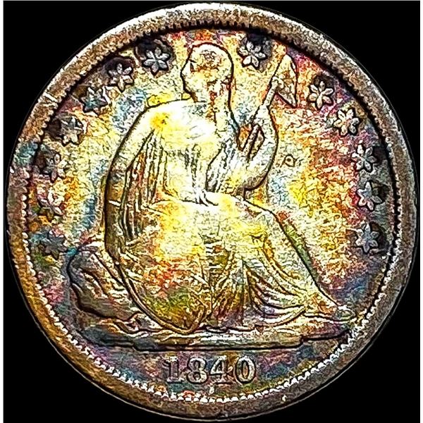 1840-O Seated Liberty Dime LIGHTLY CIRCULATED