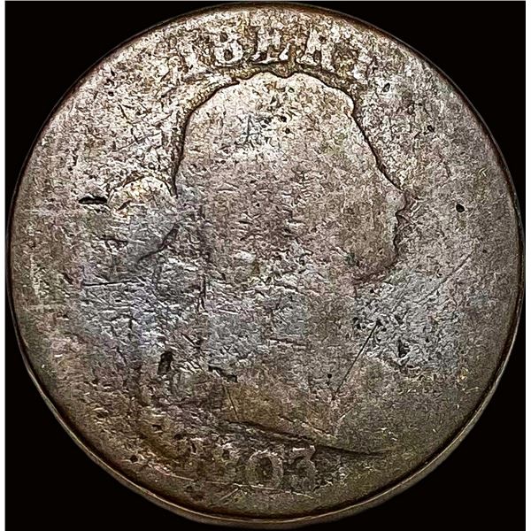 1803 Draped Bust Large Cent NICELY CIRCULATED