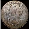 Image 1 : 1803 Draped Bust Large Cent NICELY CIRCULATED
