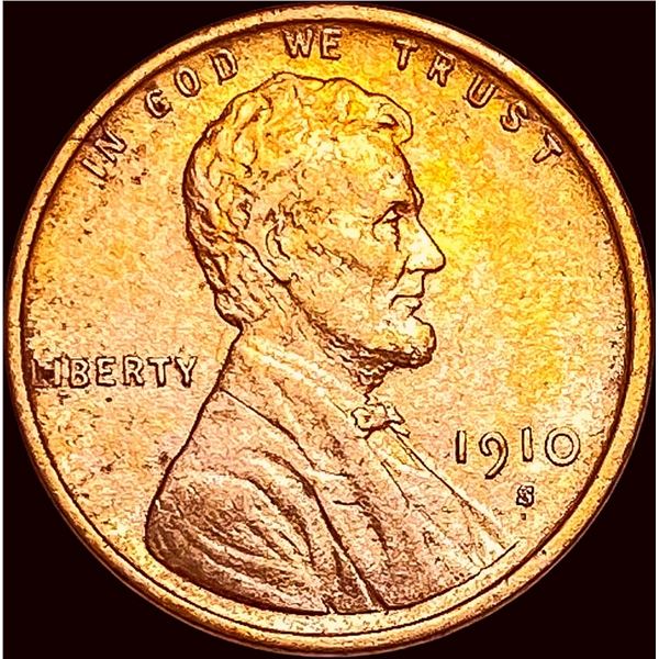 1910-S Lincoln Wheat Cent UNCIRCULATED